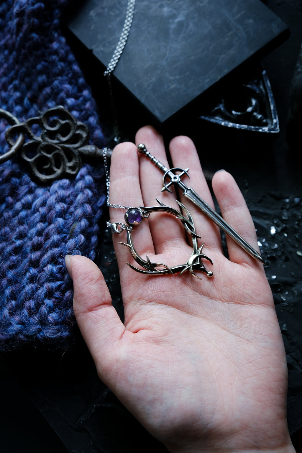 Elven hairpin, mini size