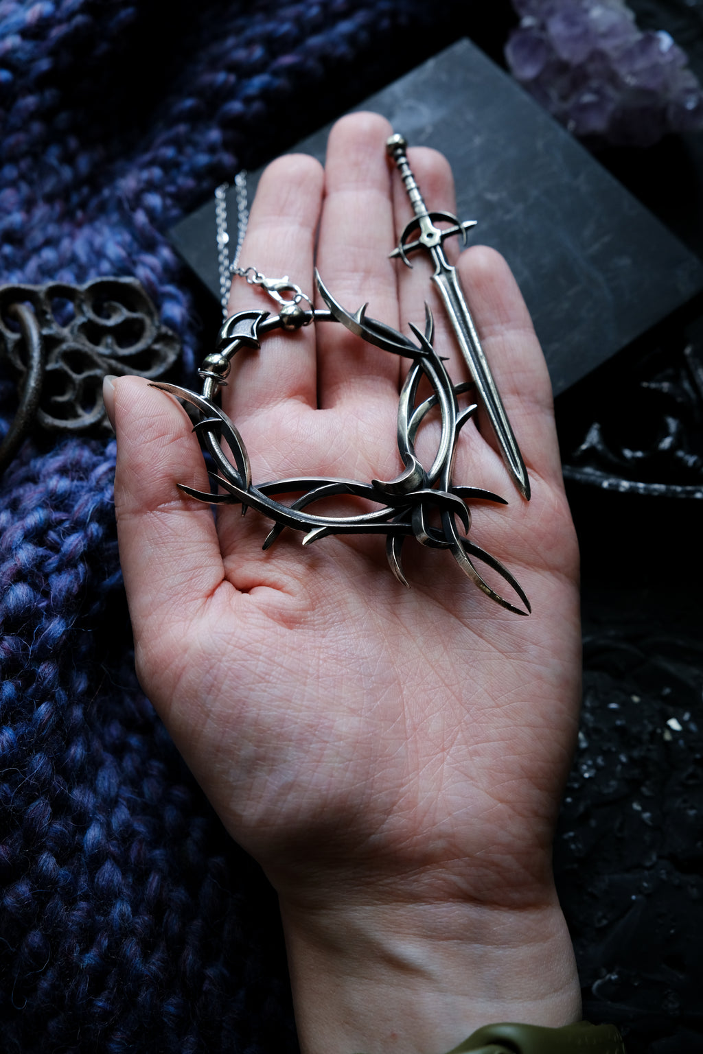 Elven hairpin,hair jewery