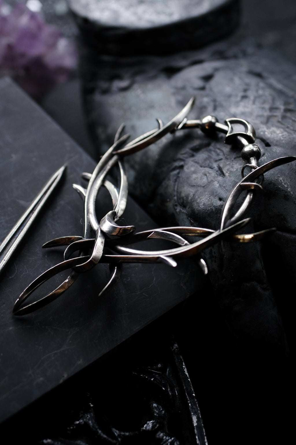 Elven hairpin,hair jewery