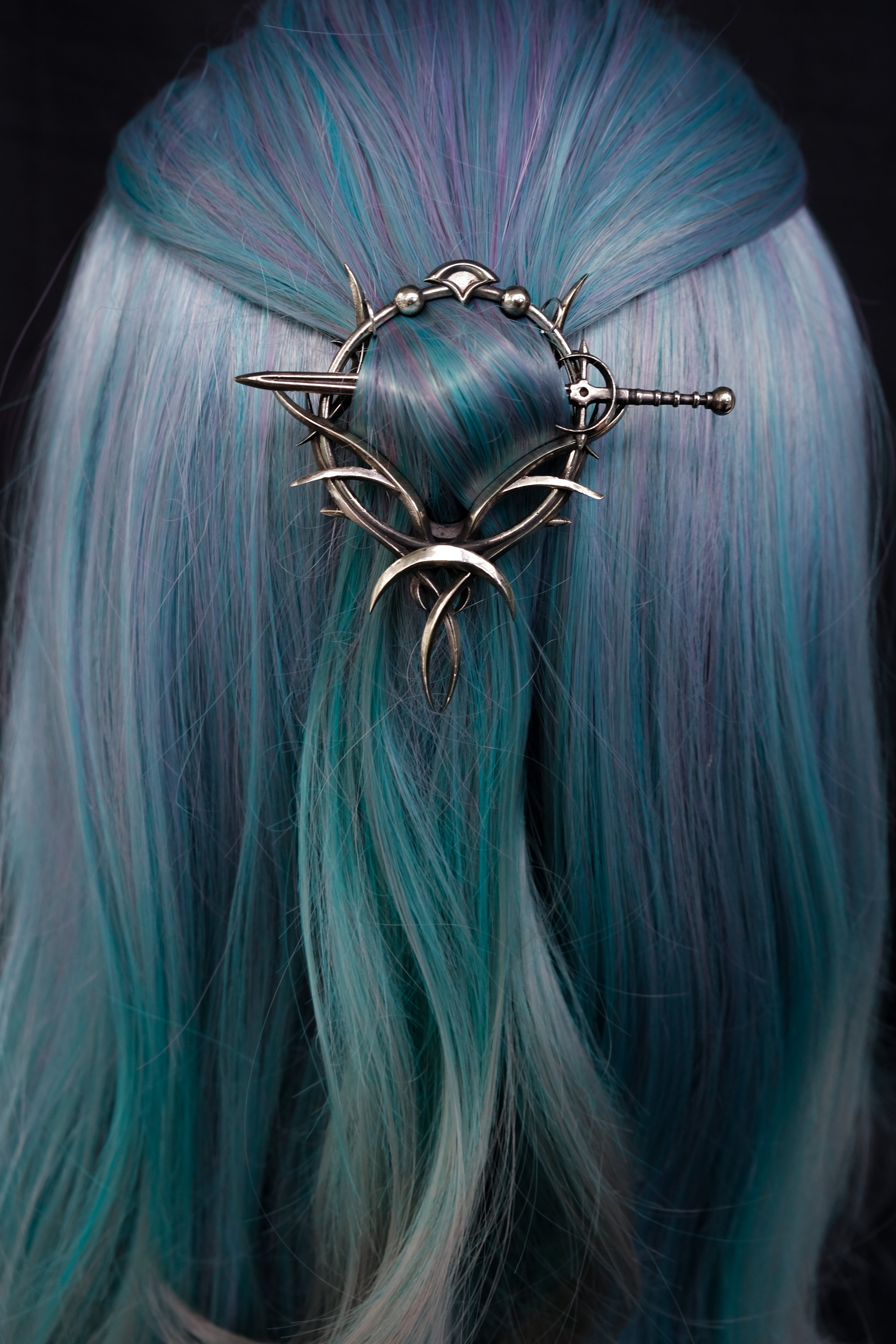 Elven hairpin,hair jewery