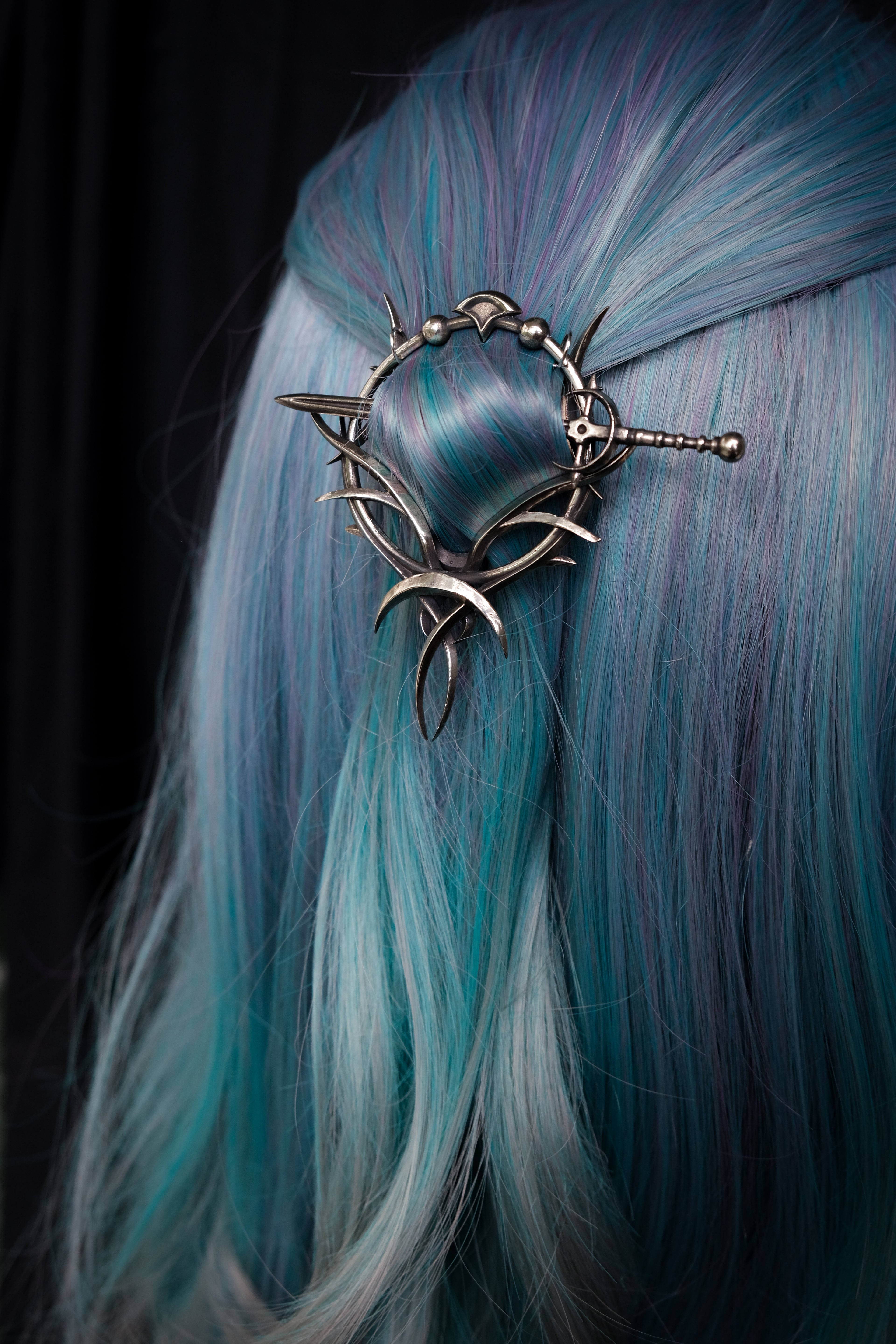 Elven hairpin,hair jewery