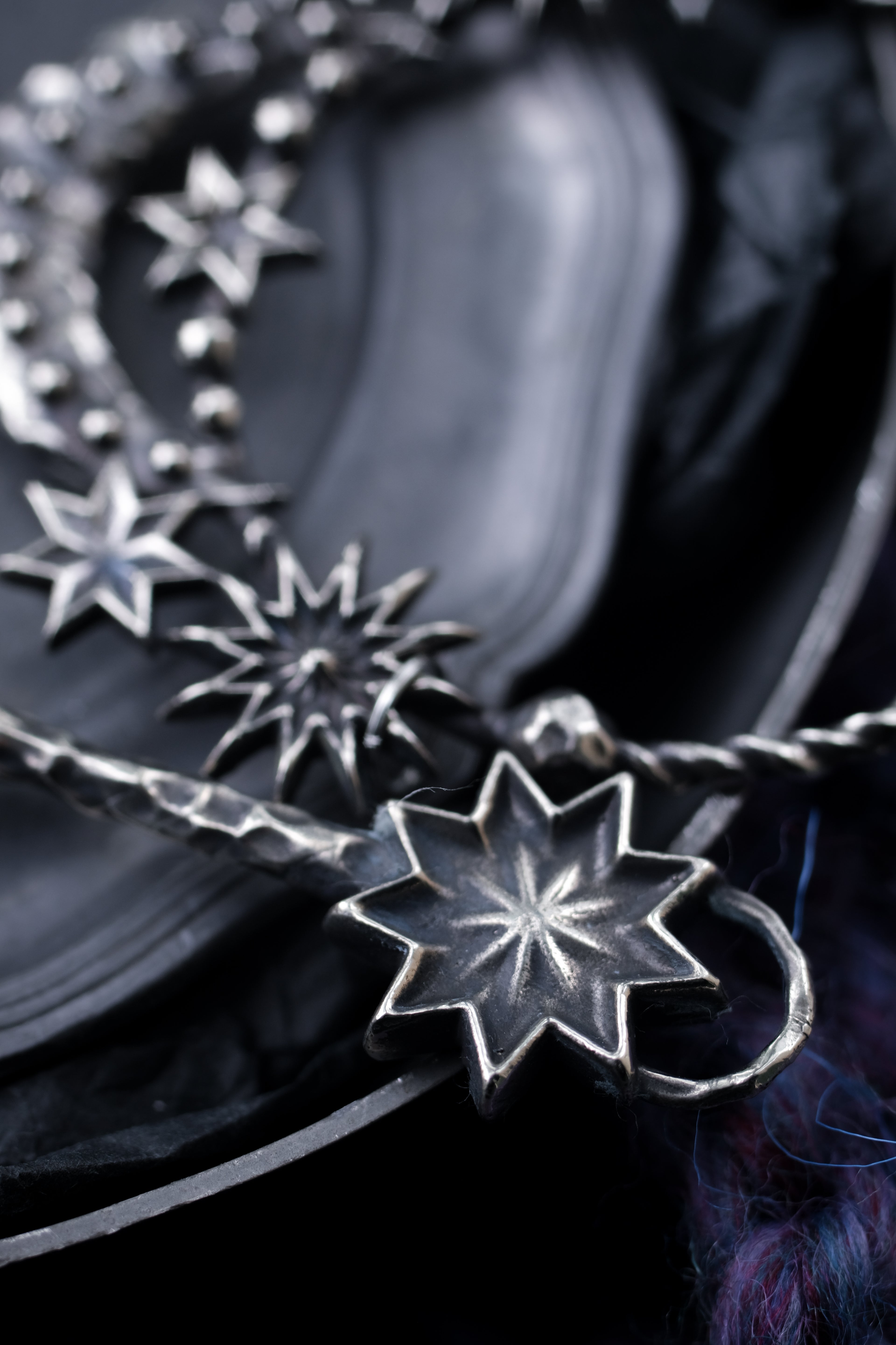 Stars and Moon hairpin