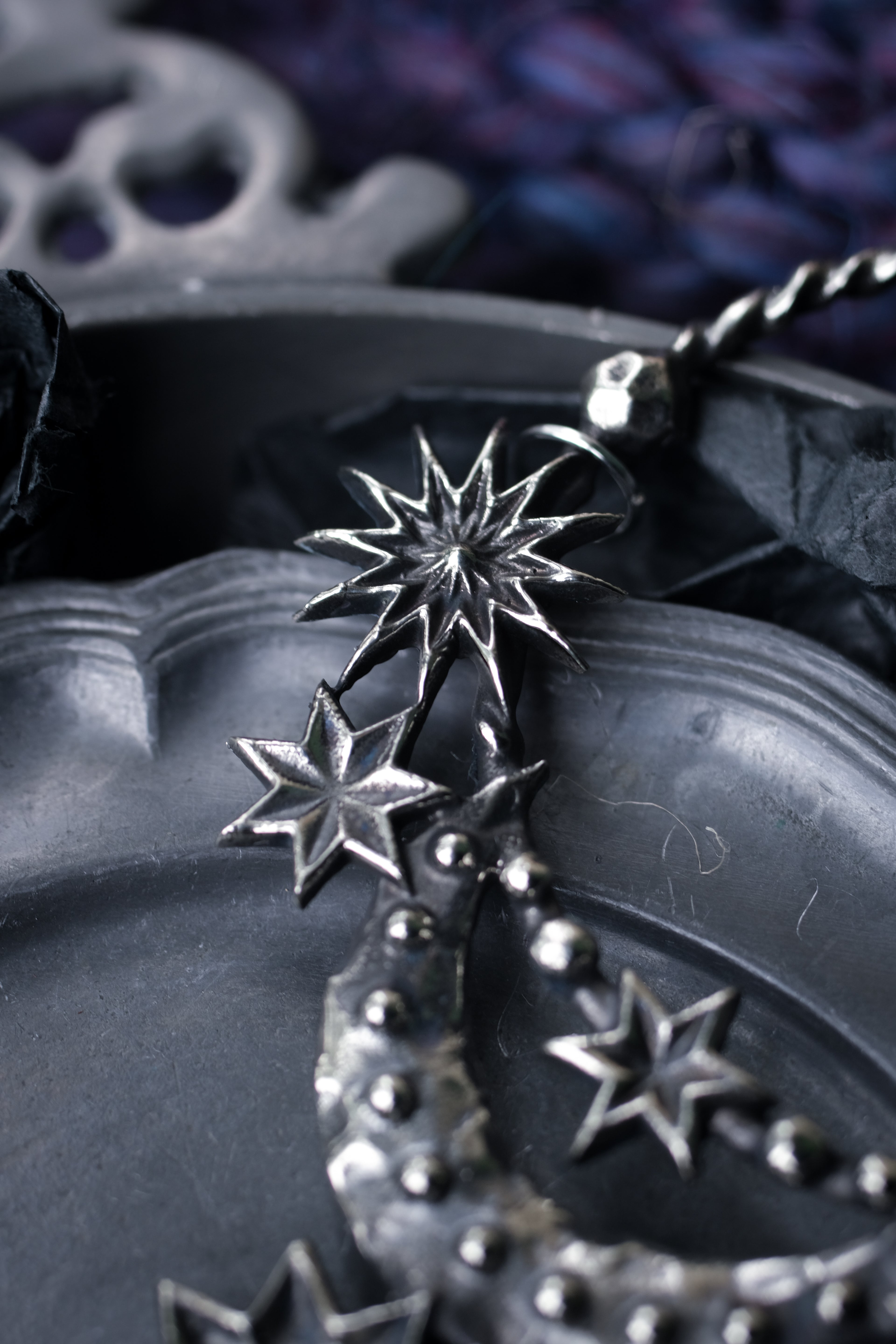 Stars and Moon hairpin