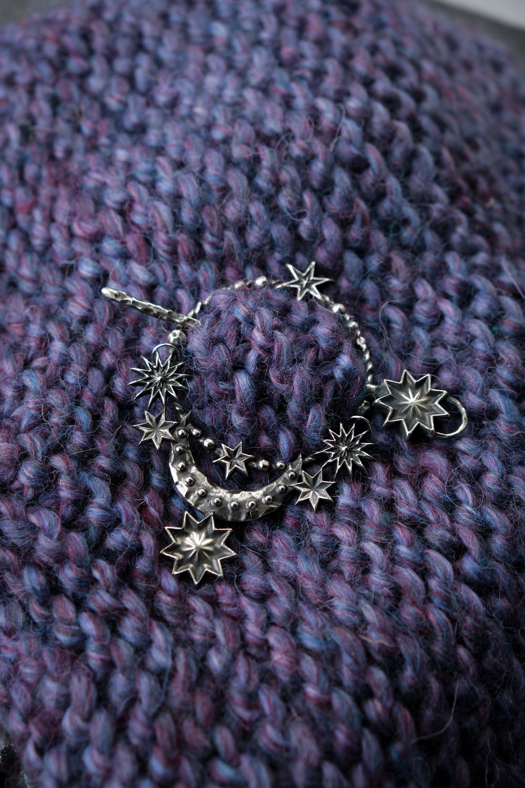 Stars and Moon hairpin