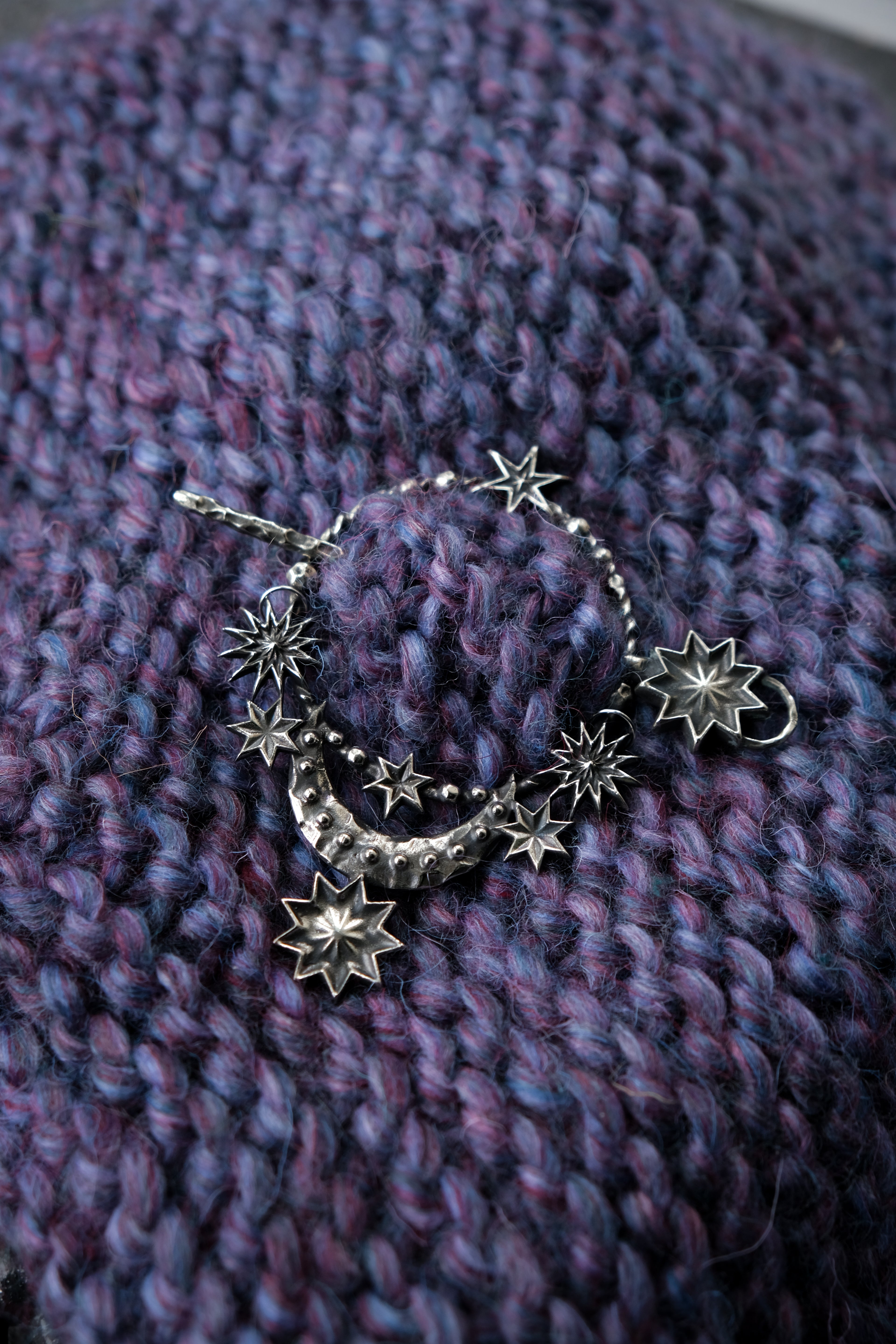 Stars and Moon hairpin