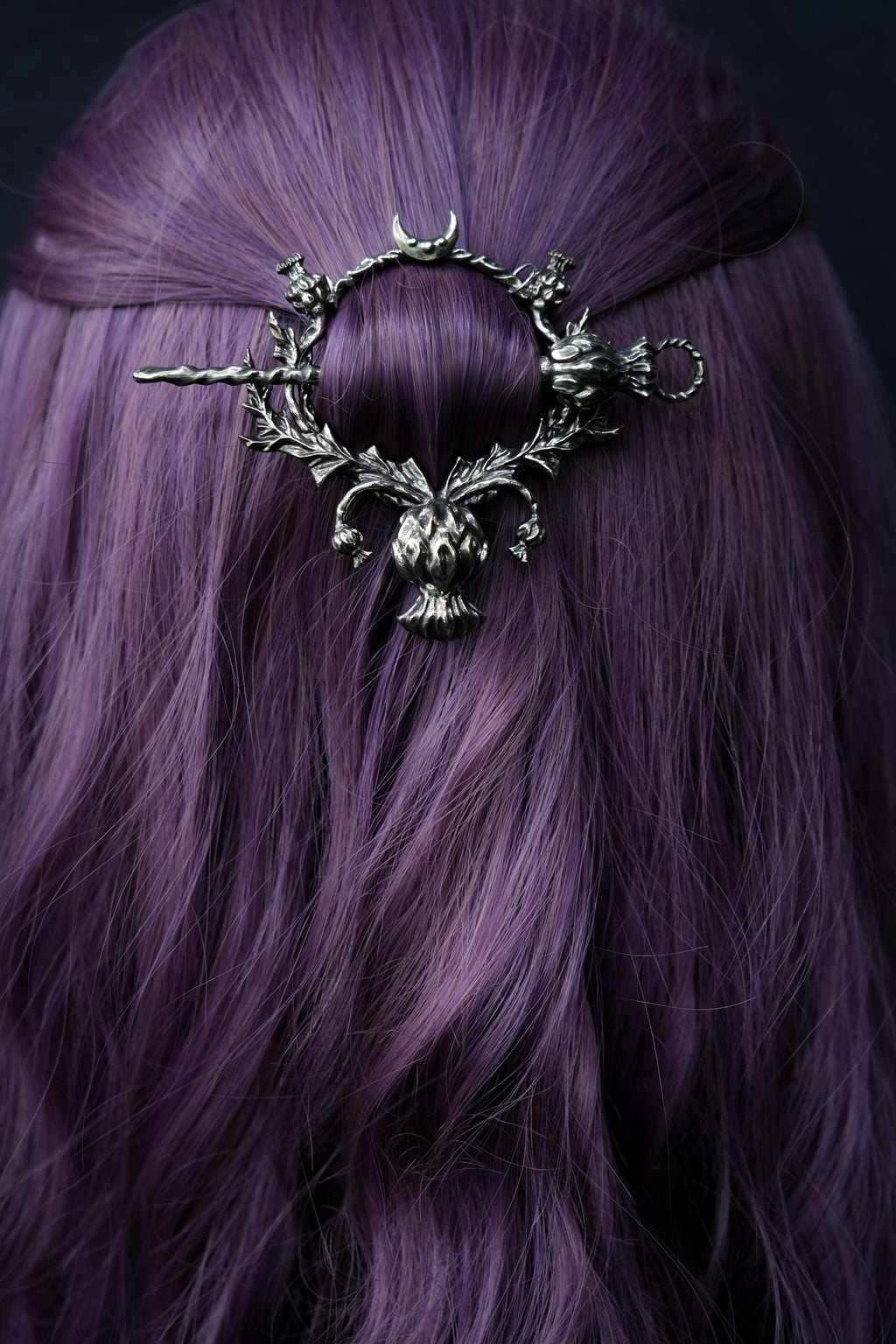 Thistle hairpin