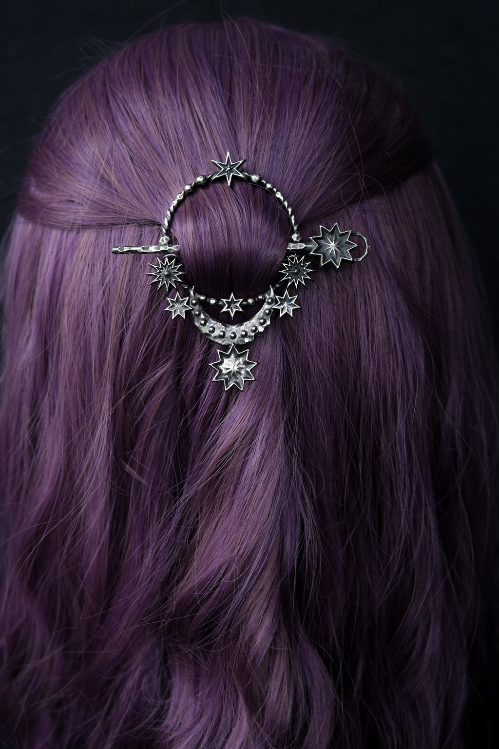 Stars and Moon hairpin