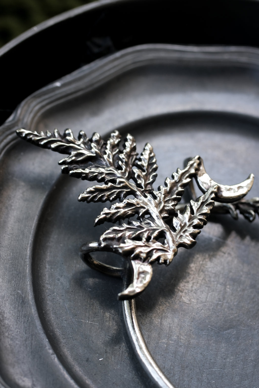 Fern cuff earring