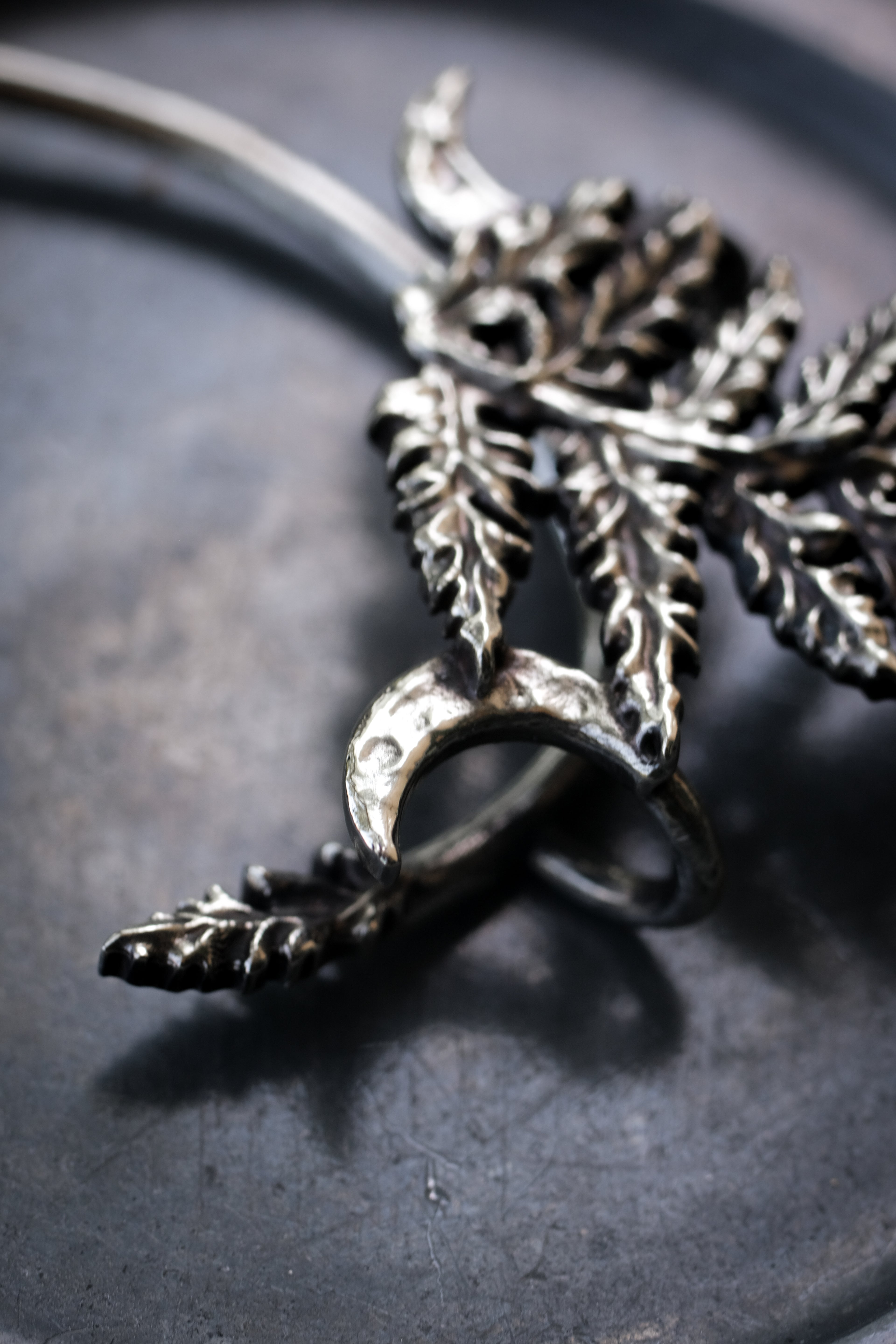 Fern cuff earring