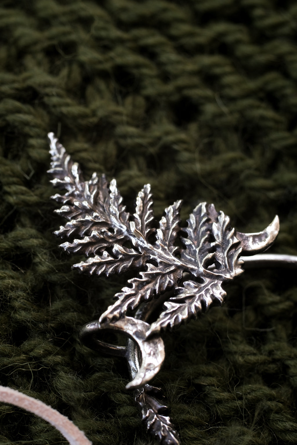 Fern cuff earring
