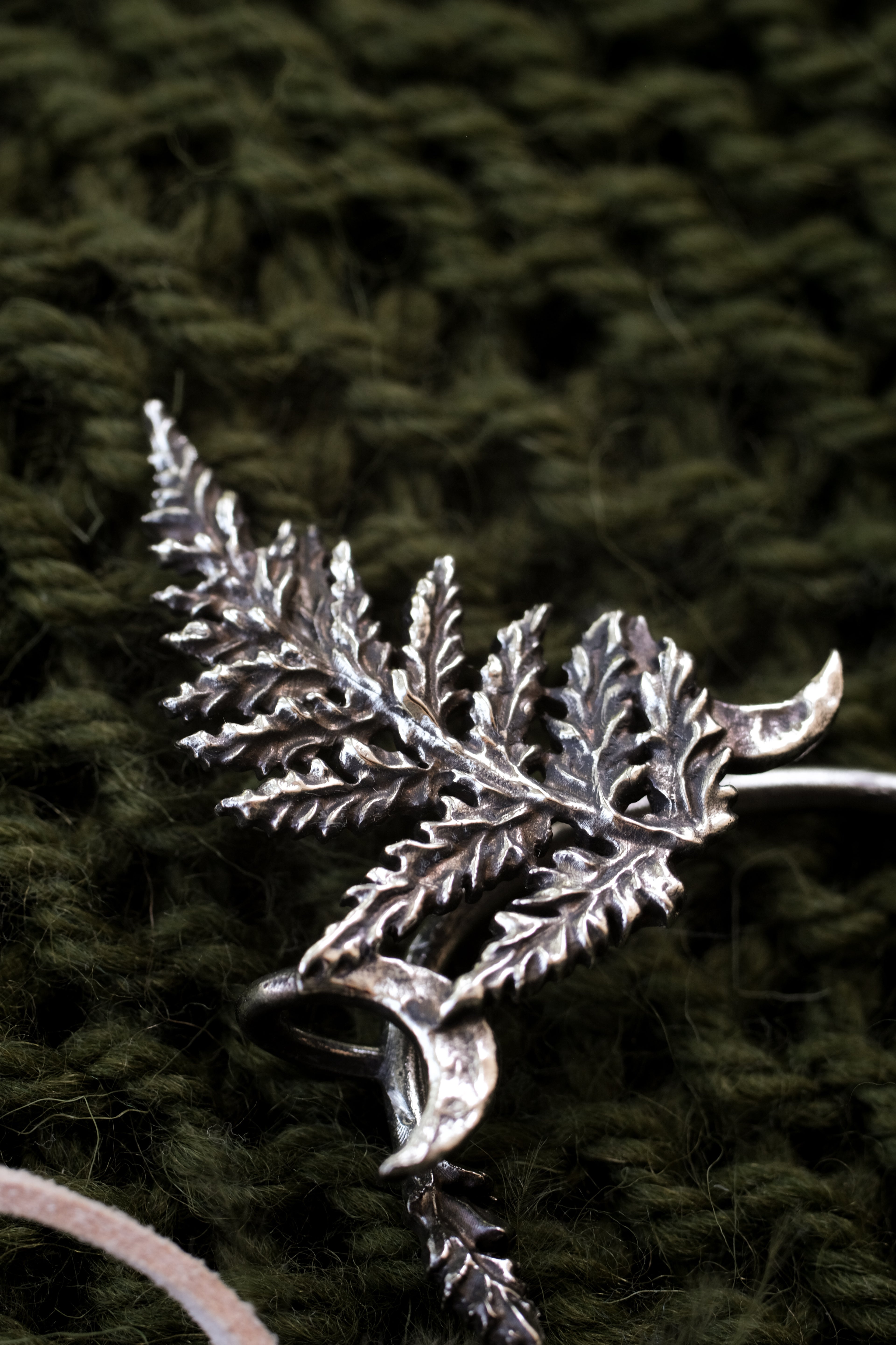 Fern cuff earring