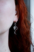 Fairy forest leaves earrings